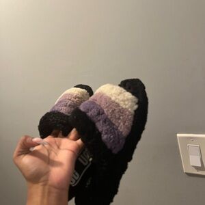 UGG Women's Slippers in Black and Purple
